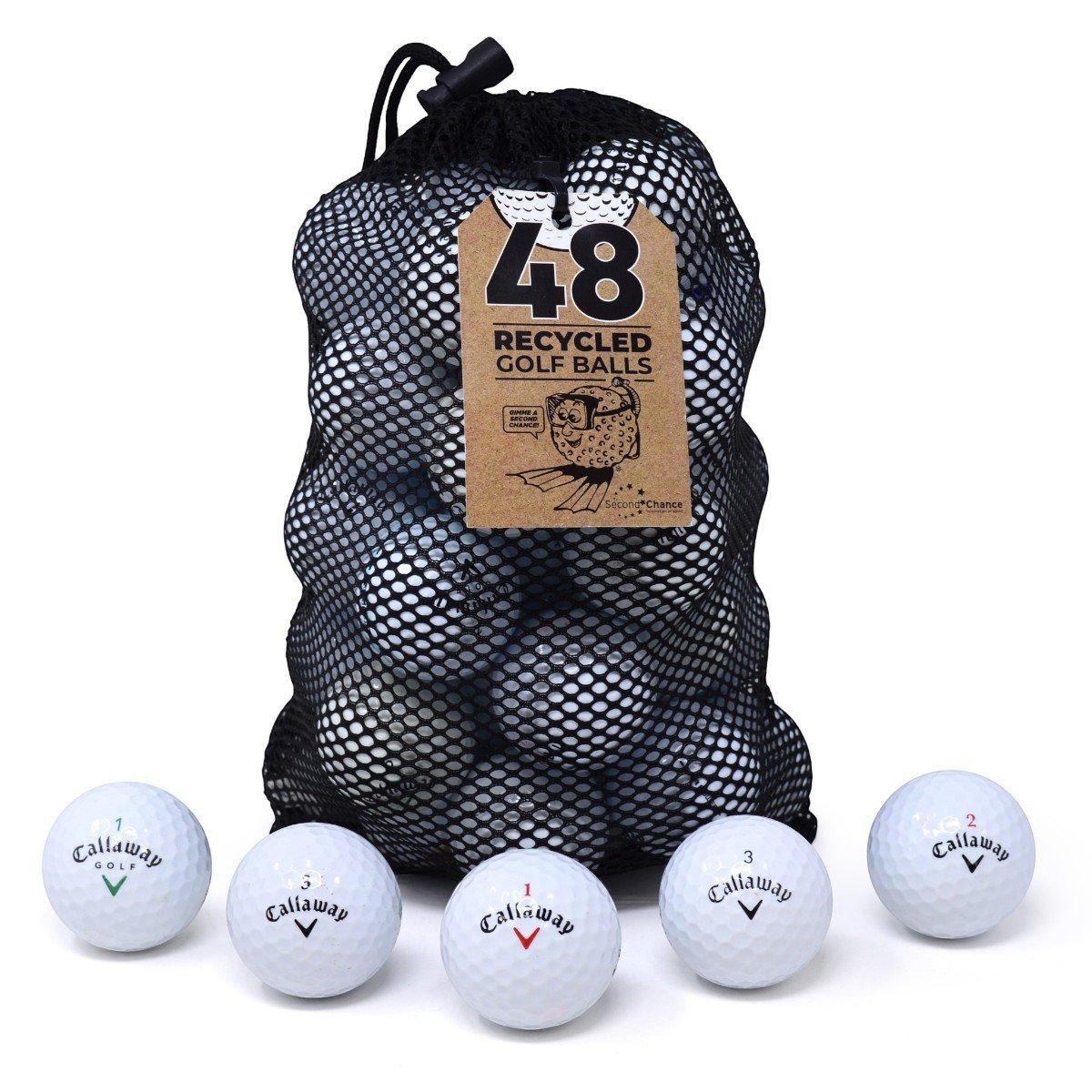 Callaway Mixed Lake Balls Grade A 48 Mesh Pack